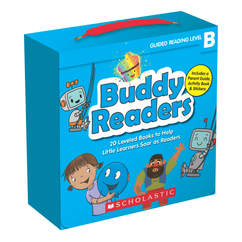 Scholastic Buddy Readers: Level B Books Parent Pack, Pre-K to 2nd Grade