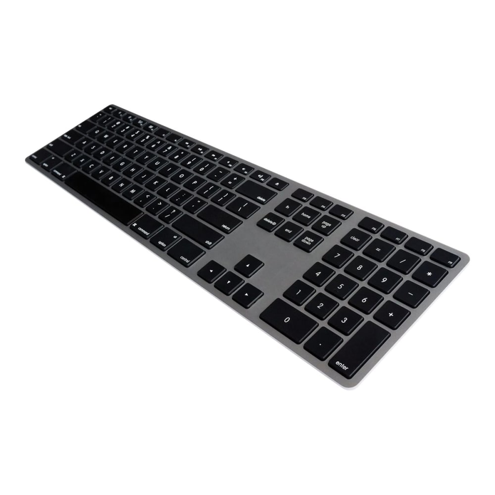 Matias Wired Aluminum Keyboard - Keyboard - USB - US - space gray