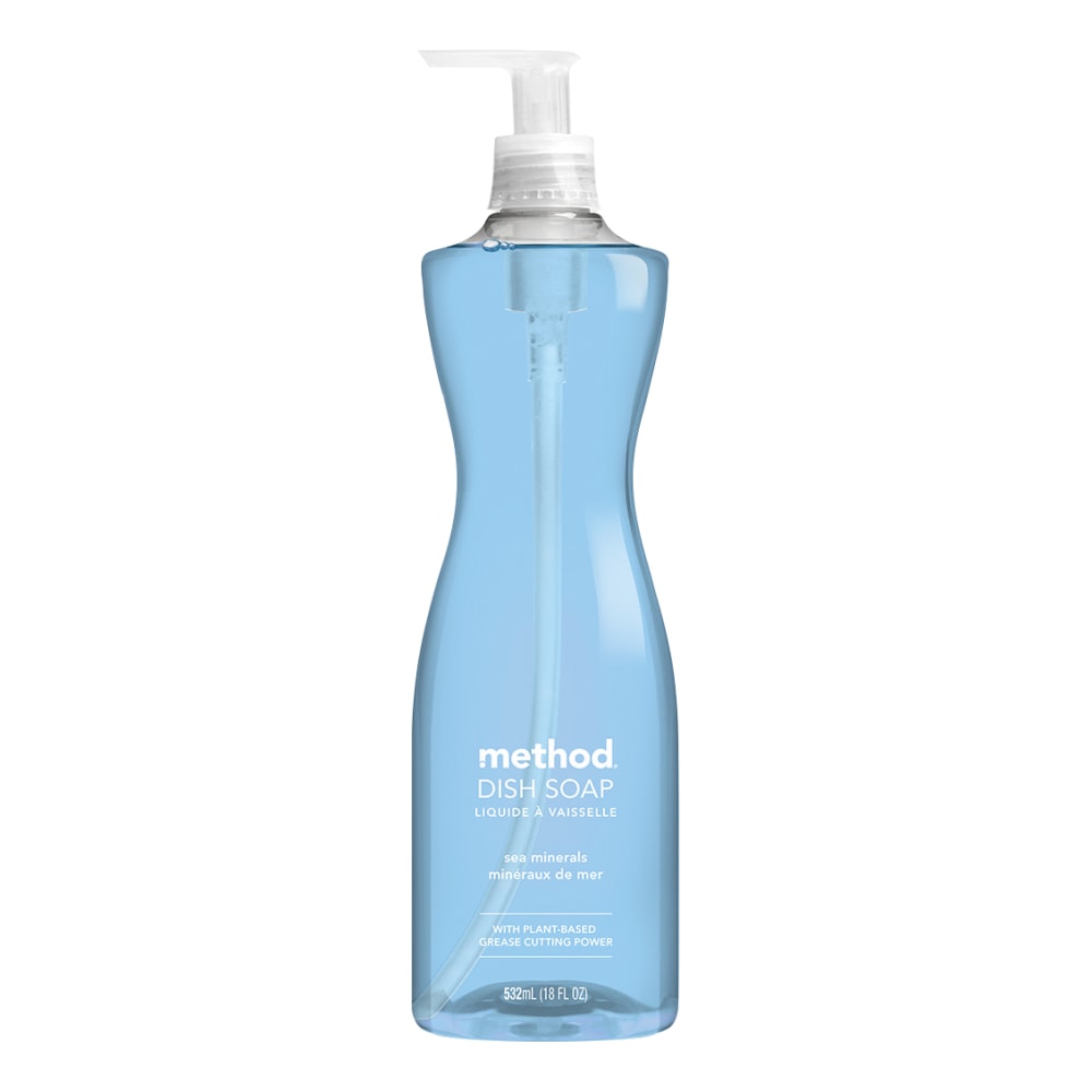 Method Dishwashing Soap, Sea Minerals Scent, 18 Oz Bottle