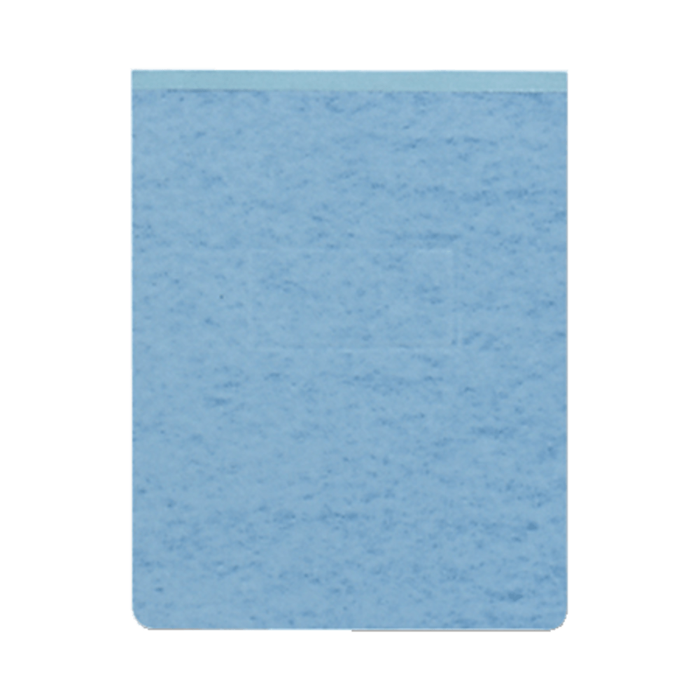 Oxford PressGuard Report Covers With Reinforced Top Hinge, 8 1/2in x 11, 65% Recycled, Light Blue