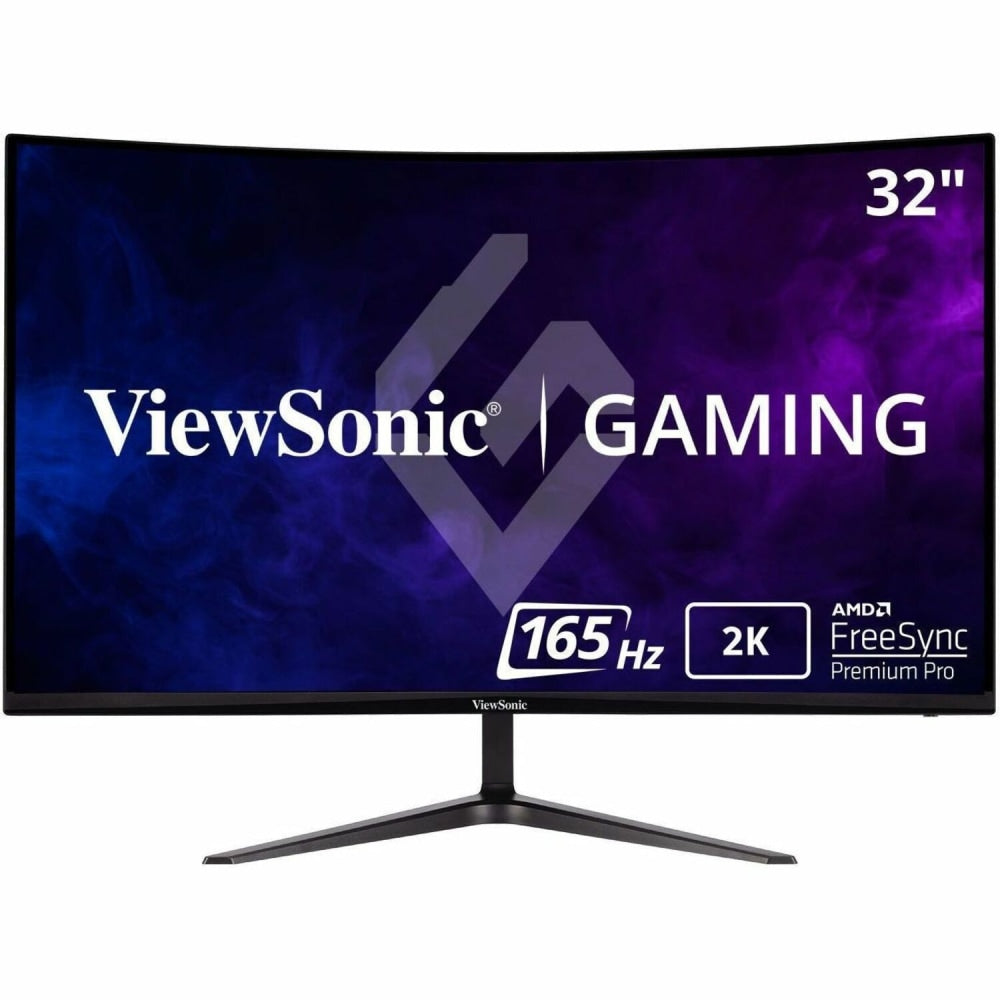 ViewSonic OMNI VX3218C-2K 32in 1440p Curved Gaming Monitor, FreeSync