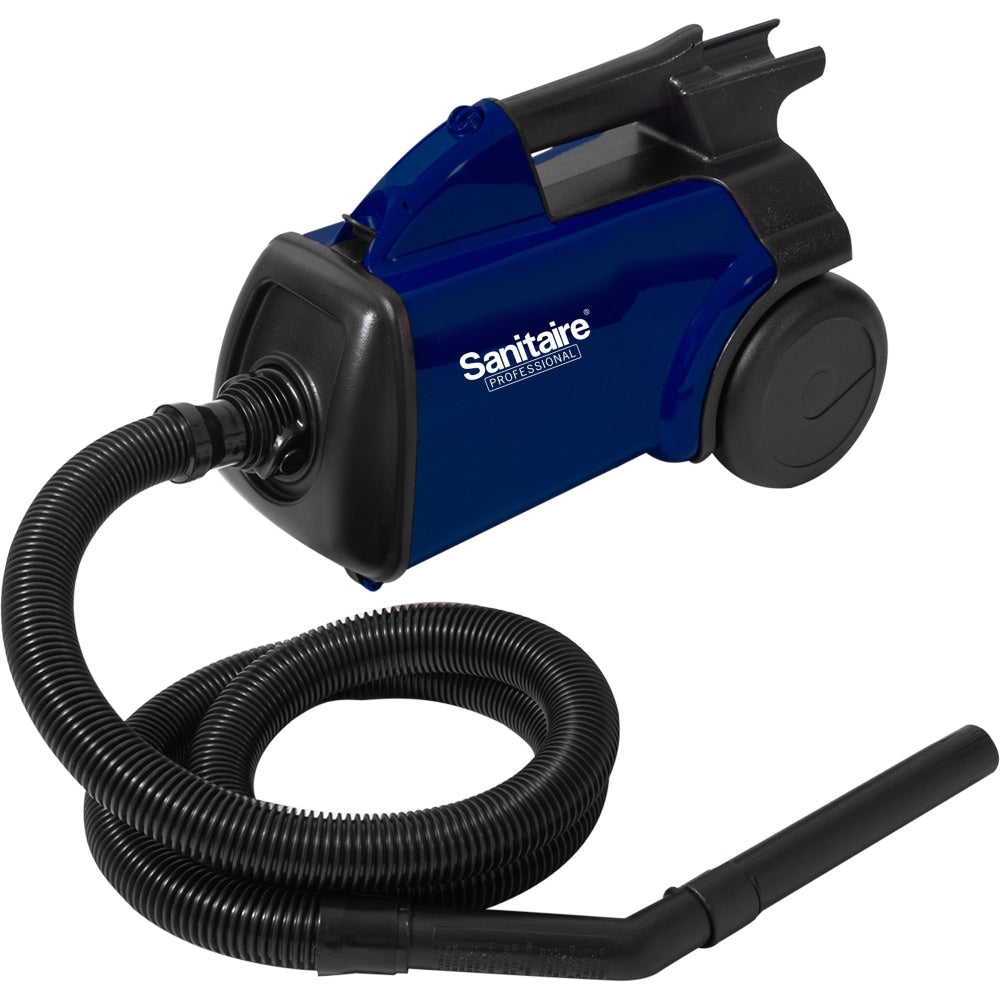 Sanitaire Professional Extend Canister Vacuum - 2.60 quart - Bagged - Wand, Floor Tool, Upholstery Tool, Crevice Tool, Dusting Brush, Nozzle, Combination Floor Nozzle - 10in Cleaning Width - Carpet, Bare Floor - 20 ft Cable Length - HEPA