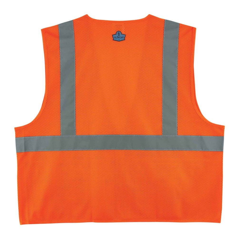 Ergodyne GloWear Safety Vest, Standard, Type-R Class 2, XX-Large/3X, Orange, 8220Z