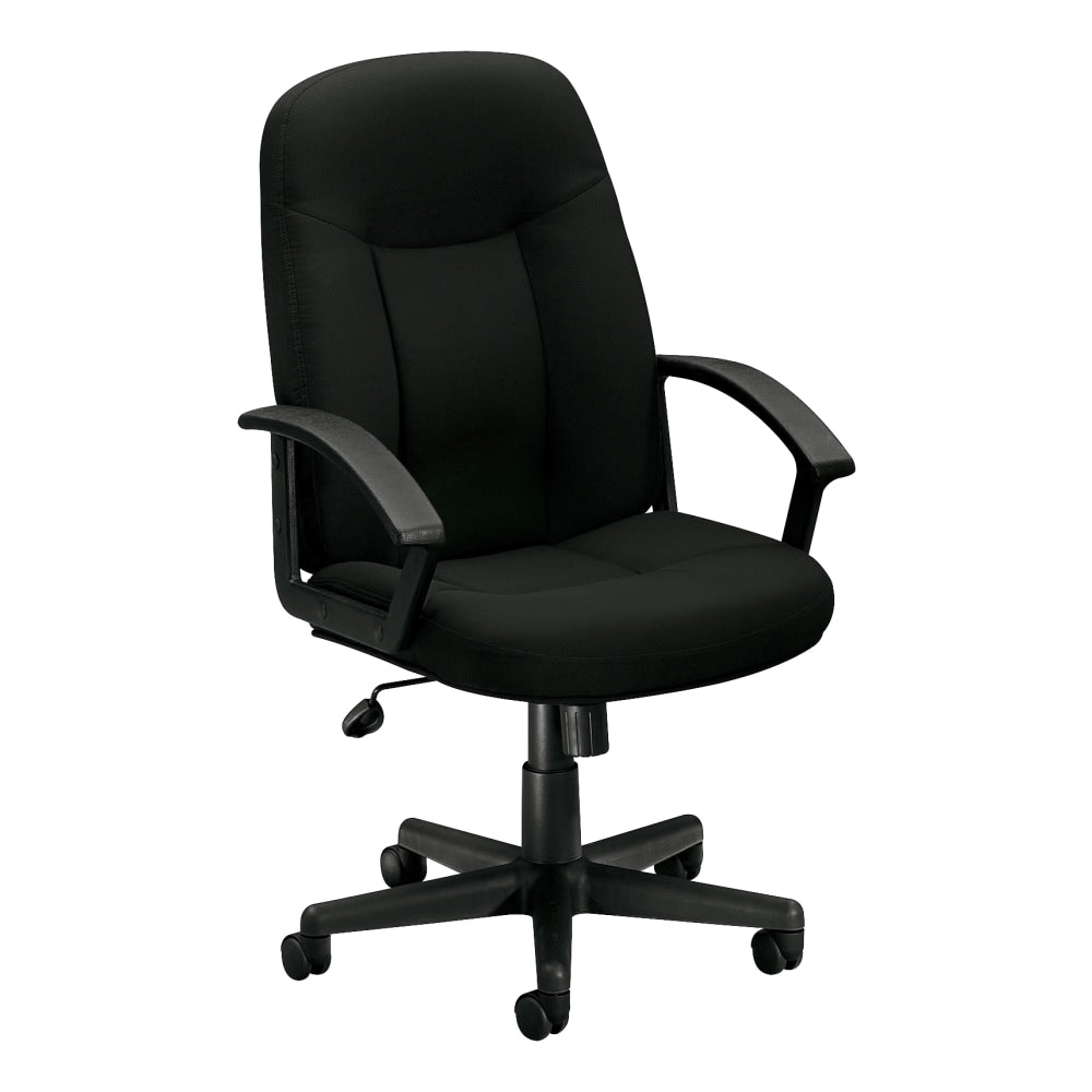 HON Basyx Ergonomic High-Back Executive Chair, Black