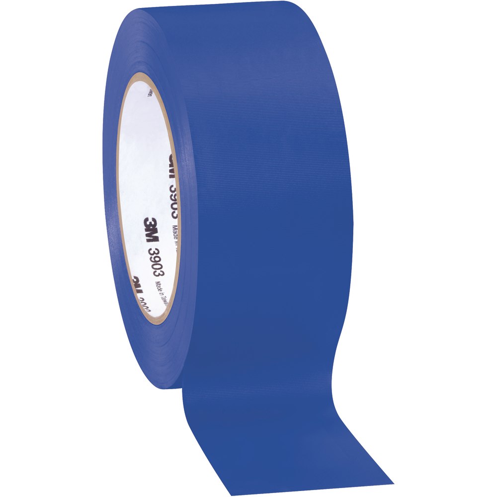 3M 3903 Tartan Duct Tape, 3in Core, 2in x 50 Yd., Blue, Case Of 3