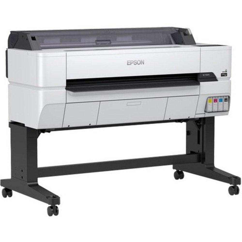 Epson SureColor T-Series T5475 Inkjet Large Format Printer - 36in Print Width - Color - 4 Color(s) - 22 Second Color Speed - 2400 x 1200 dpi - USB - Ethernet - Wireless LAN - Plain Paper, Roll Paper, Cut Sheet - Floor Standing Supported