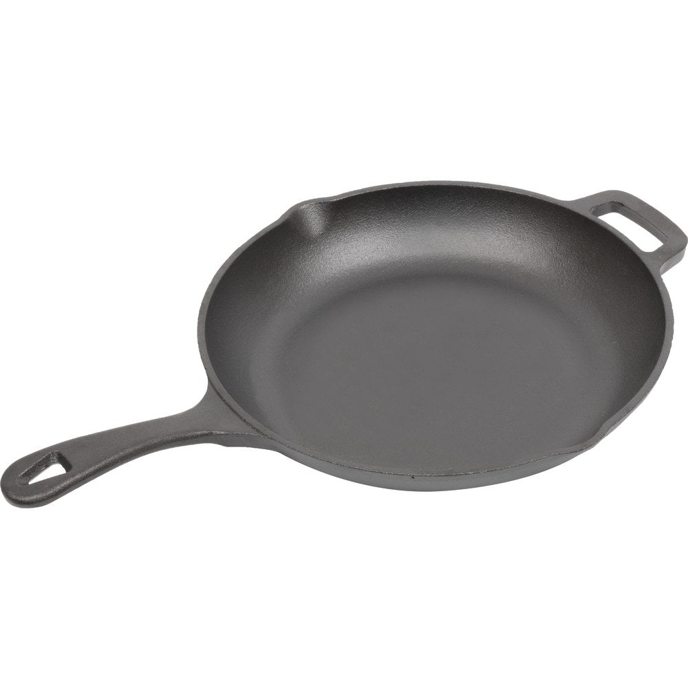 Commercial Chef Cast Iron Saute Skillet, 10in, Black