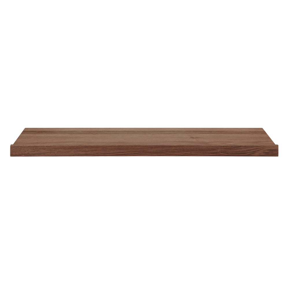 Eurostyle Bianca 36in Floating Shelf, Walnut