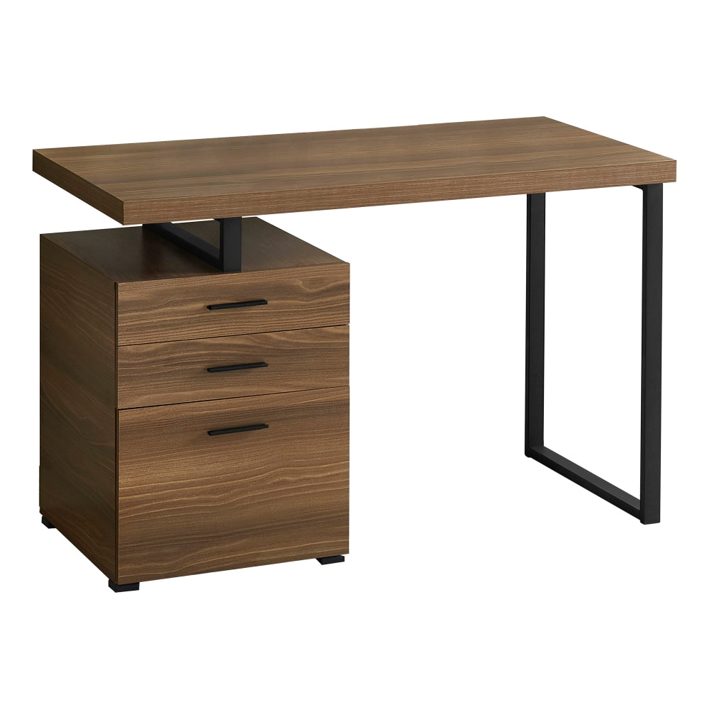 Monarch Specialties Melody 48inW Computer Desk, Walnut