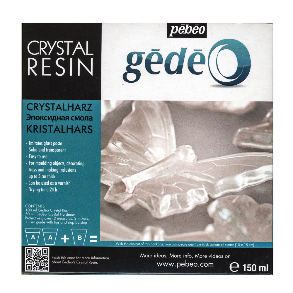 Pebeo Gedeo Crystal Resin, 150 mL