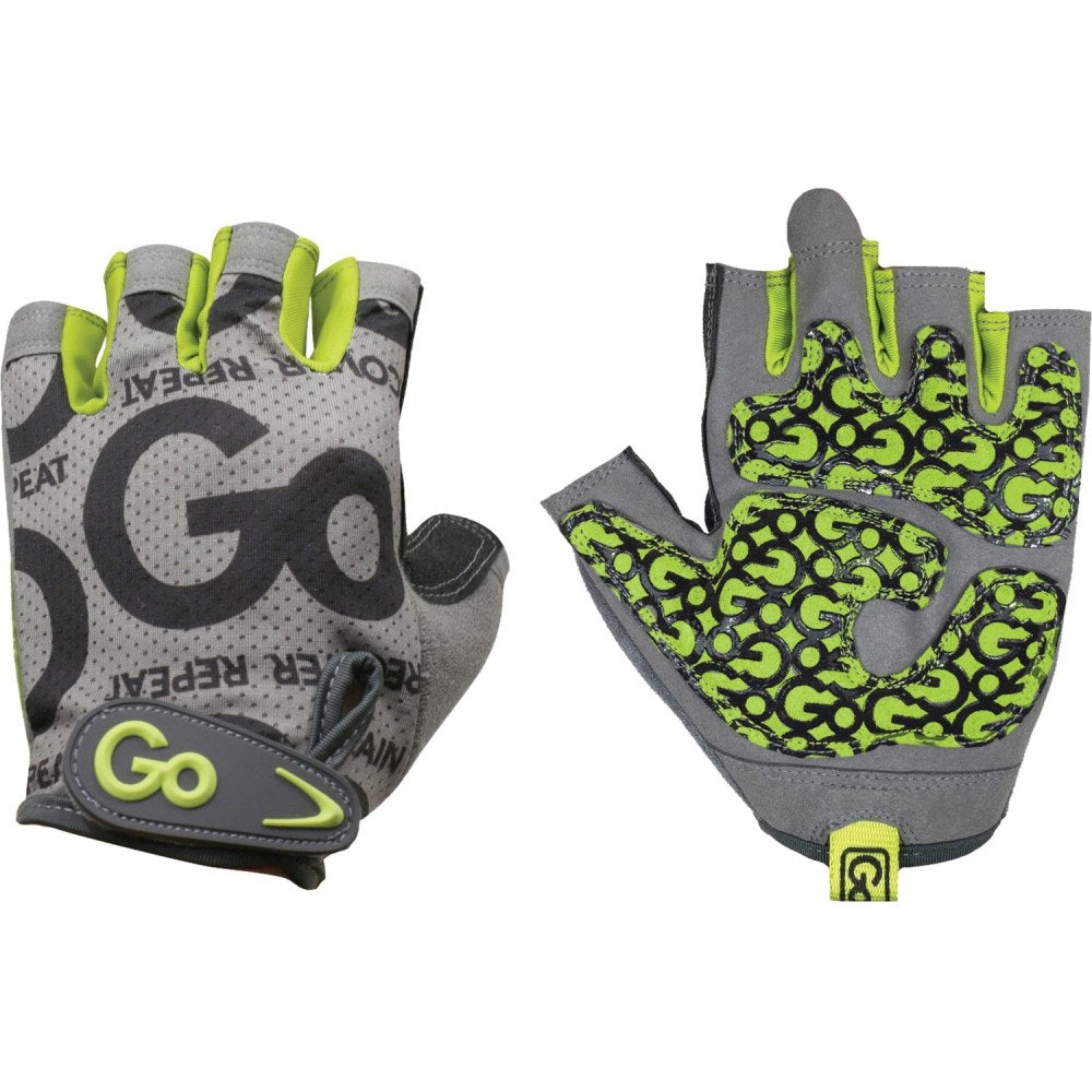 GoFit Womens Pro Trainer Gloves - Hand, Abrasion, Chemical Protection - Small Size - Synthetic Leather Palm, Jersey Back