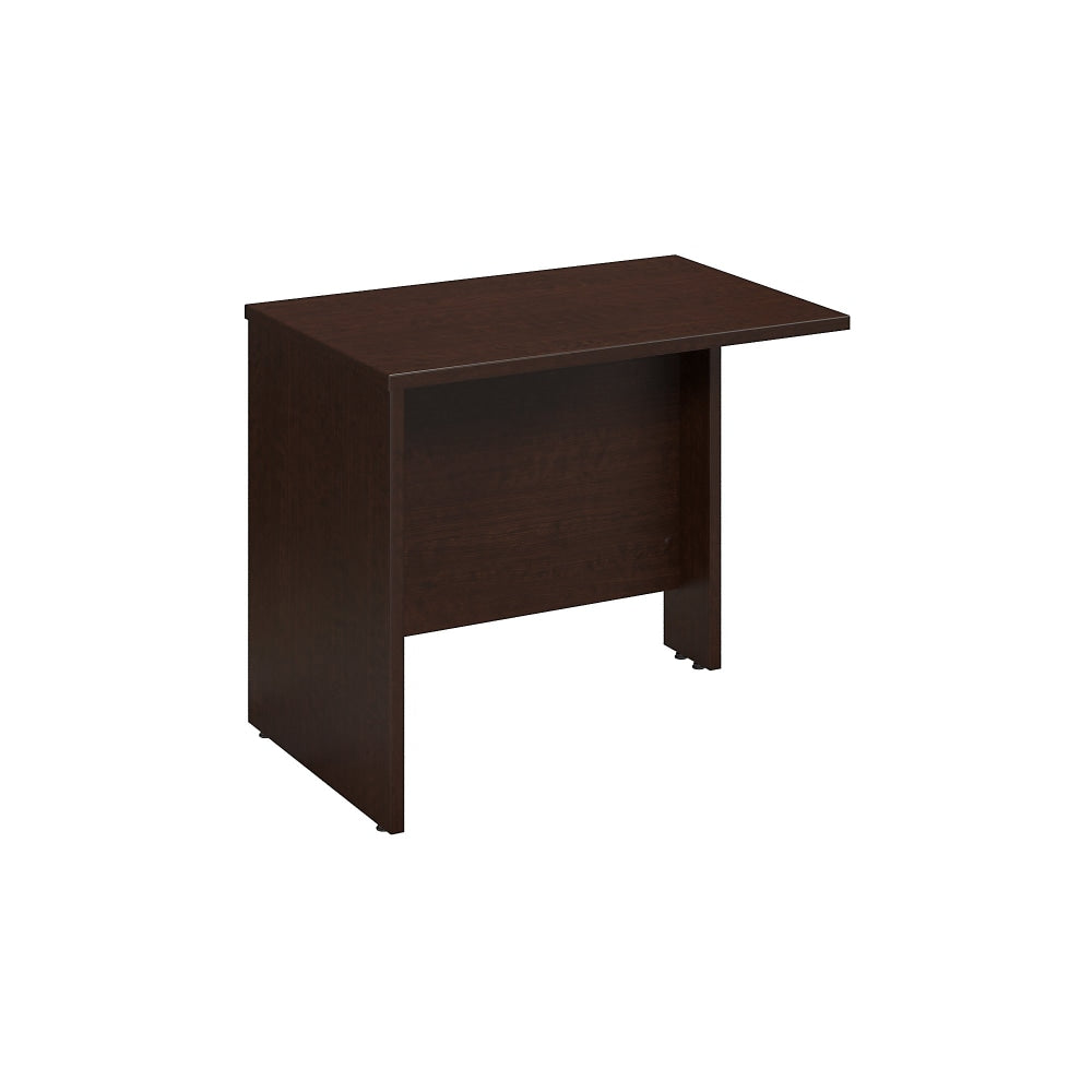 Bush Business Furniture Components Return Bridge, 36inW, Mocha Cherry, Standard Delivery