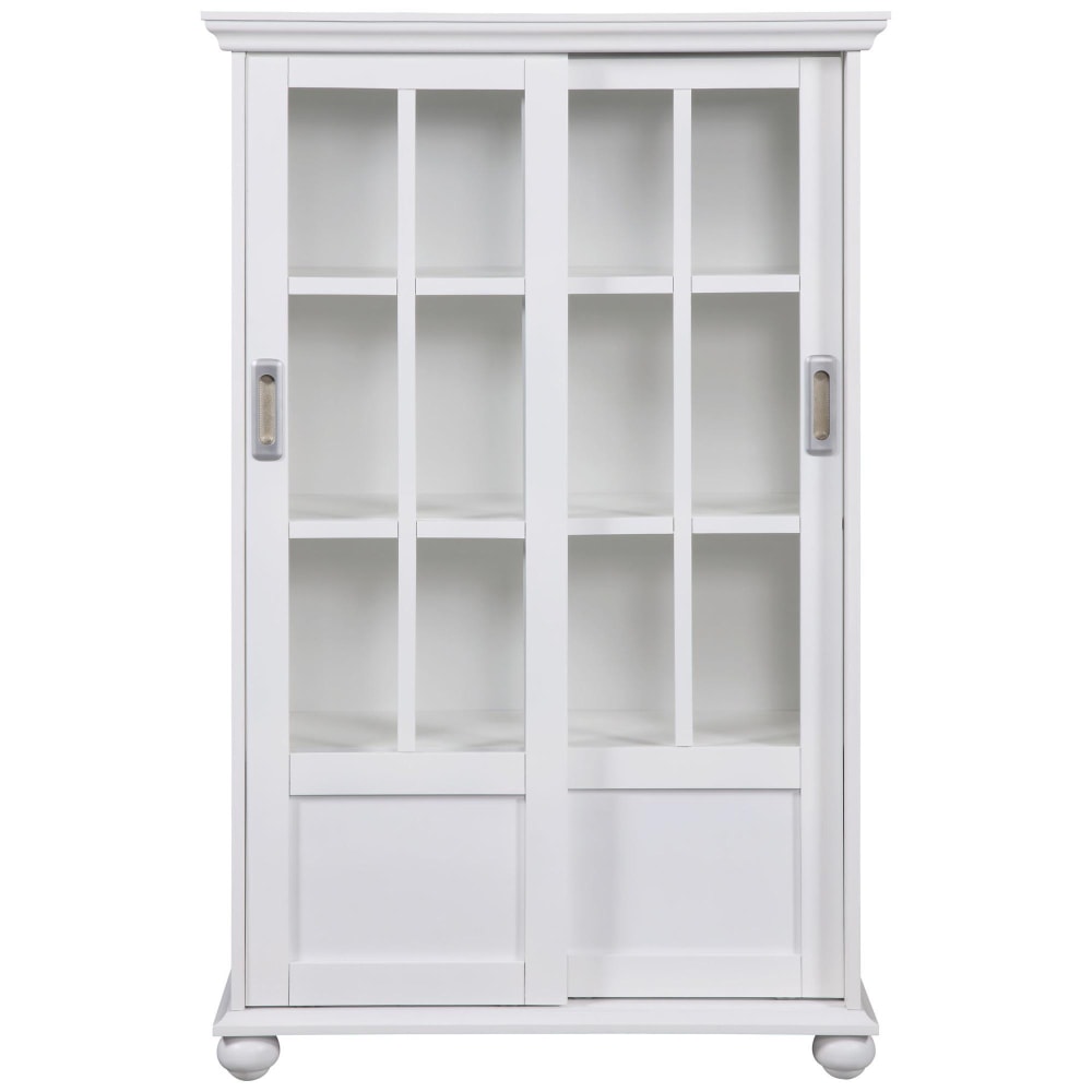 Ameriwood Home Aaron Lane 51inH 4-Shelf Bookcase, White