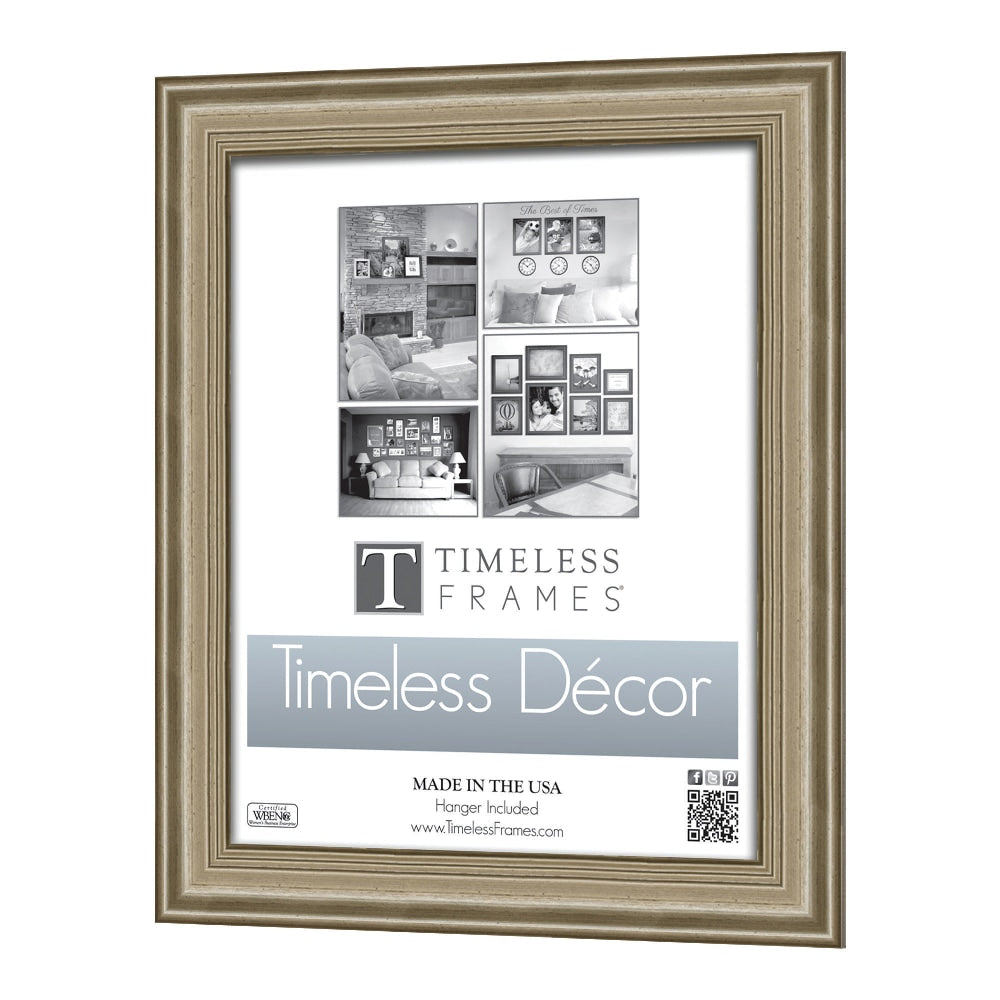 Timeless Frames Patricia Frame, 11in x 14in, Silver