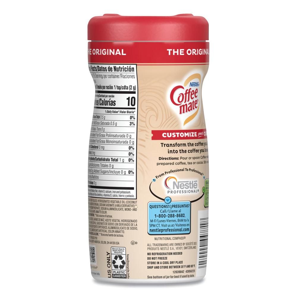 Nestle Coffee-mate Powdered Creamer Canister, Original, 11 Oz