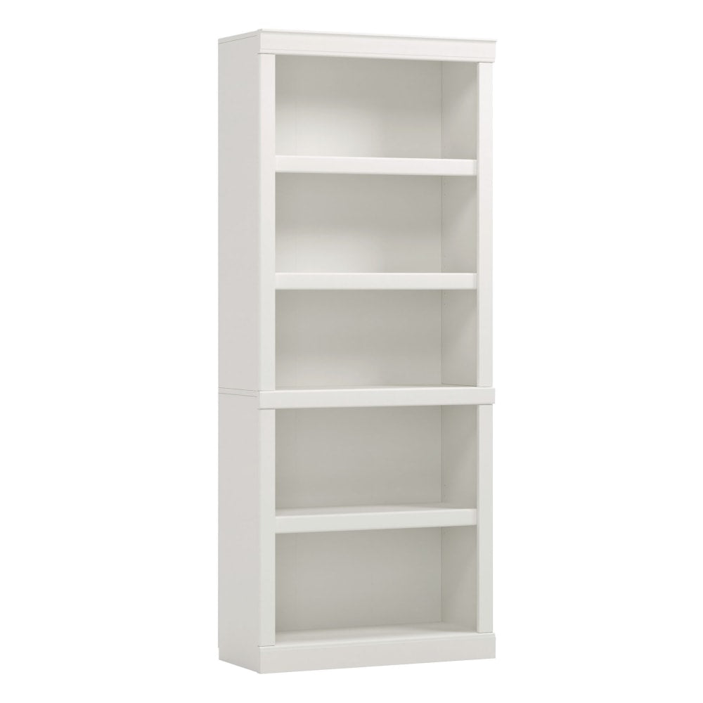 Realspace 72inH 5-Shelf Bookcase, Arctic White