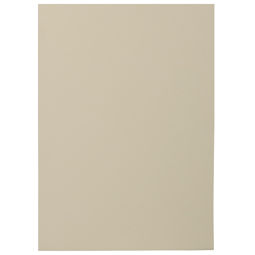 JAM Paper Fold-Over Cards, A6, 4 5/8in x 6 1/4in, Strathmore Ivory, Pack Of 25