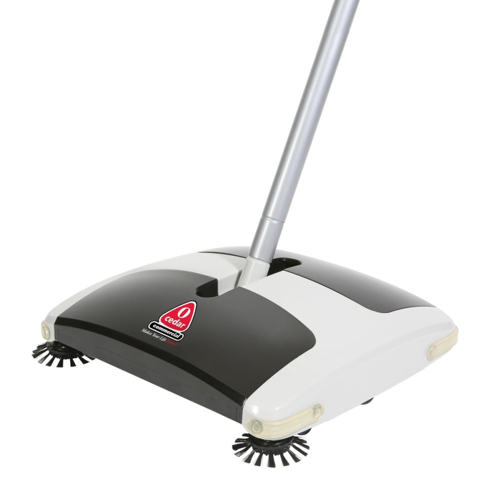 Ocedar Commercial MaxiVac Plastic Floor Sweeper, 10in x 44in, Gray