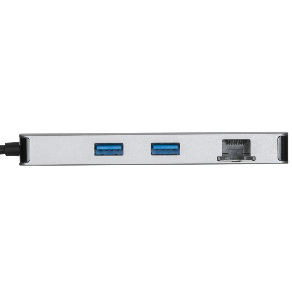 Targus Dual HDMI 4K Docking Station, 5-14inH x 8-3/4inW x 1-13/16inD, Blue, DOCK423TT