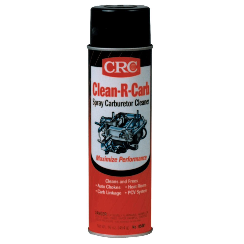 CRC Clean-R-Carb Carburetor Cleaner, 16 Oz Can, Case Of 12