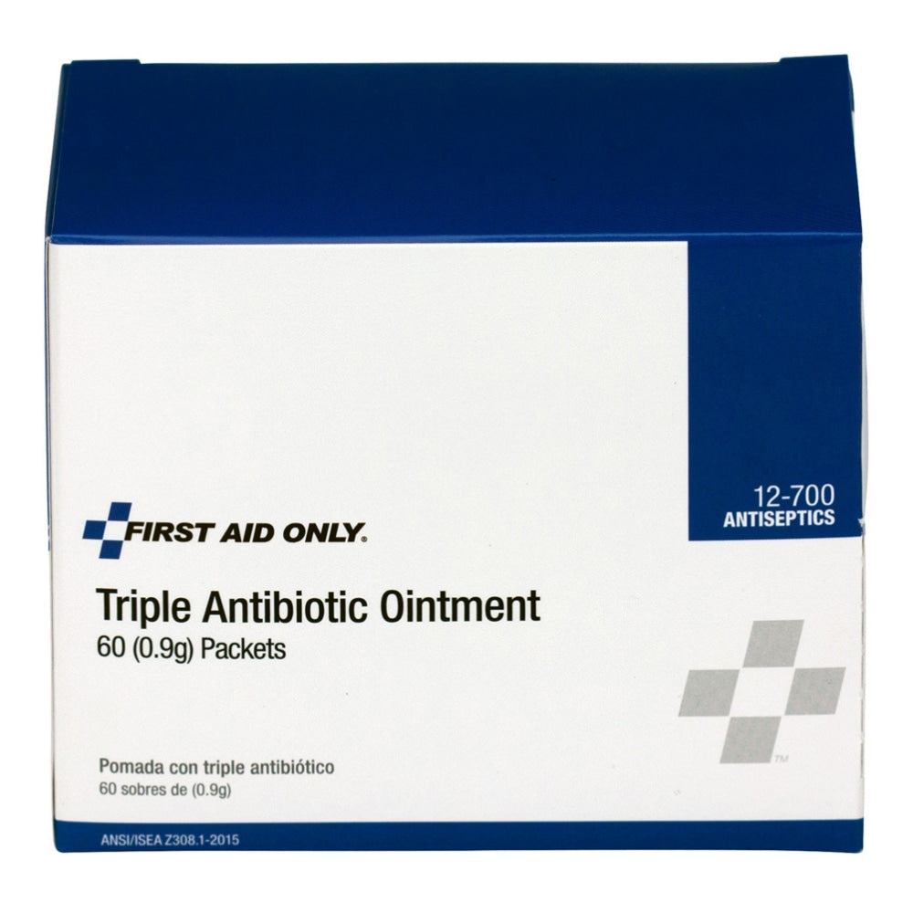 Acme United Triple Antibiotic Ointment, 2.4 Oz, Box Of 60 Packets