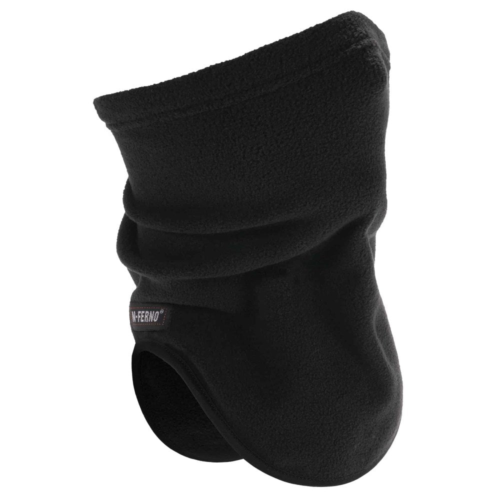 Ergodyne N-Ferno 6960 Fleece Neck Gaiter, One Size, Black