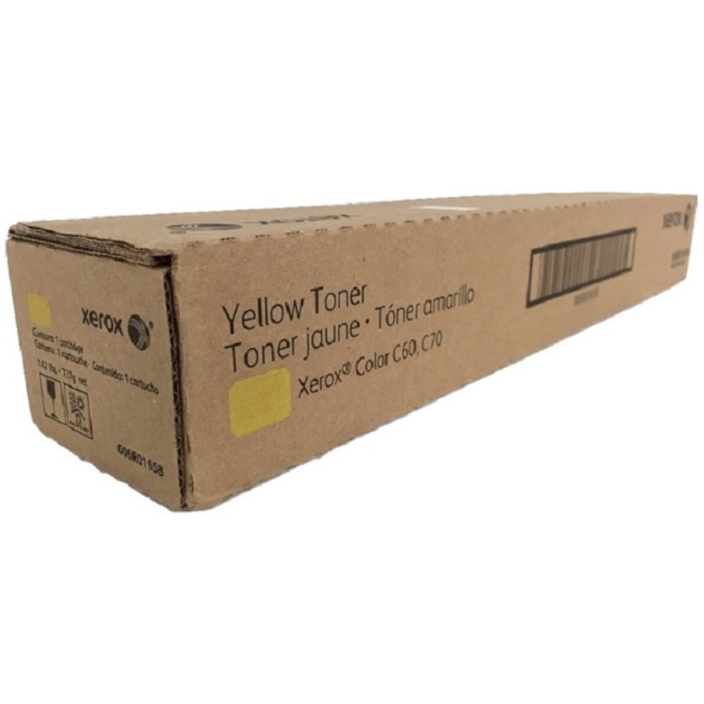 Xerox - Yellow - original - toner cartridge - for Xerox Colour C60, Colour C70; Color C60, C70