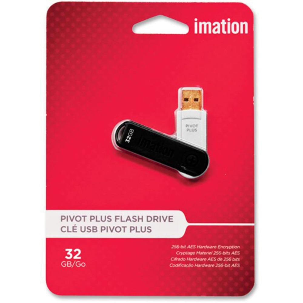 Imation 32GB Povit Plus USB 2.0 Flash Drive - 32 GB - USB 2.0 - 5 Year Warranty