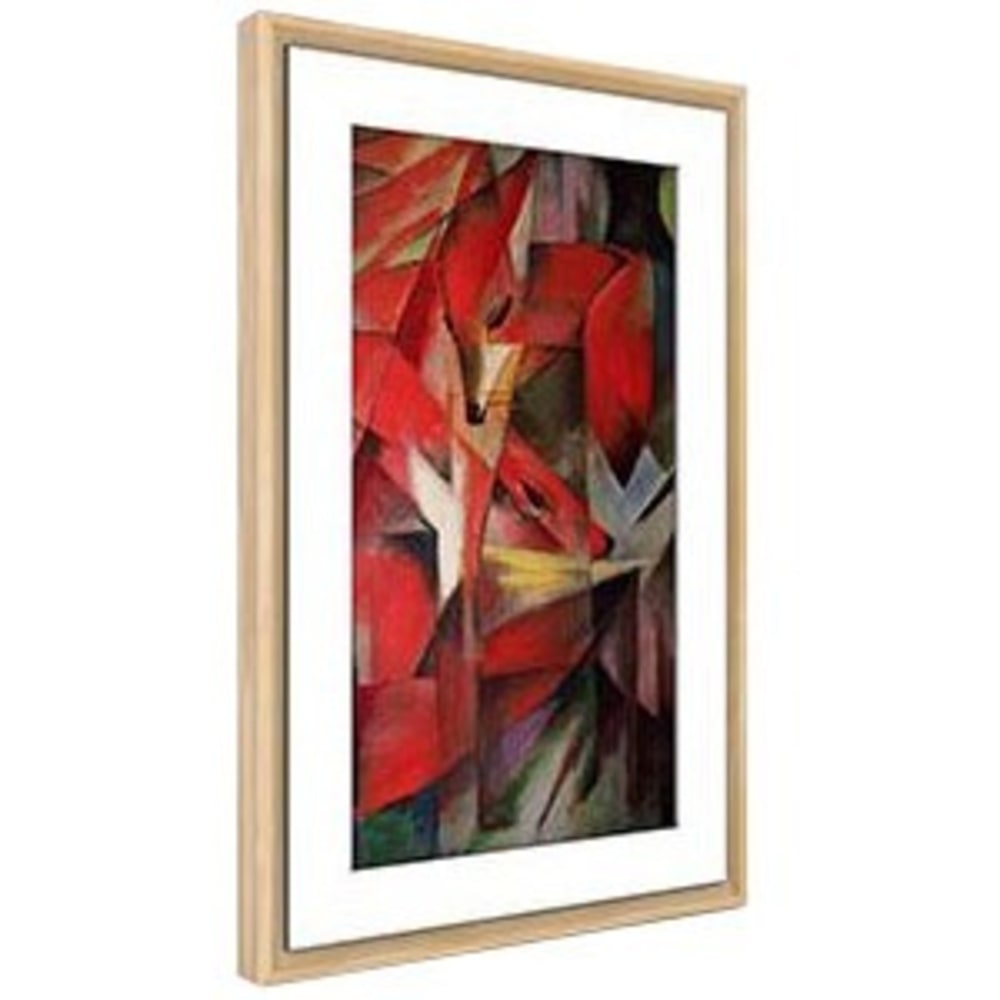 Meural Canvas II Digital Frame - 21.5in LCD Digital Frame - Light Wood - 1920 x 1080 - Wireless - 16:9 - Anti-glare, Gesture Control, Ambient Light Sensor - Built-in 2 GB - USB - Wireless LAN - Bluetooth - Wall Mountable