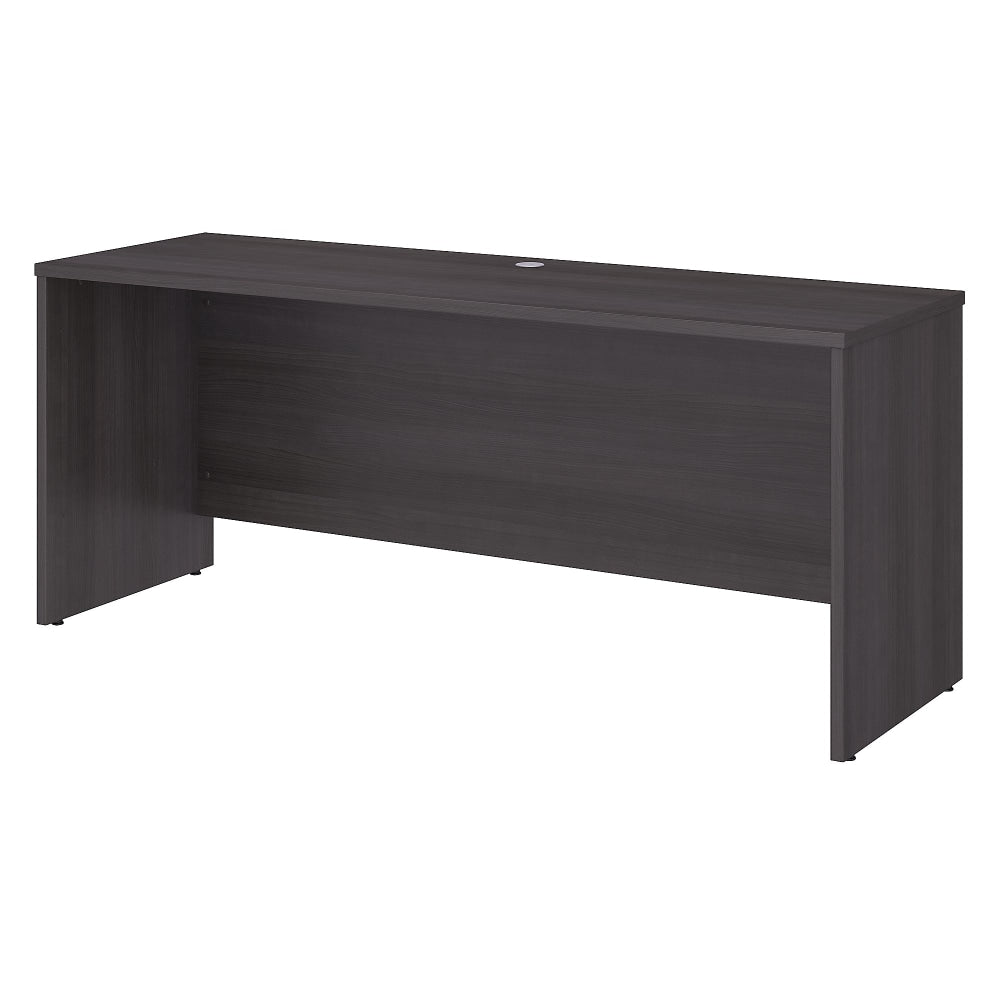 Bush Business Furniture Office 500 72inW Credenza Computer Desk, Storm Gray, Standard Delivery