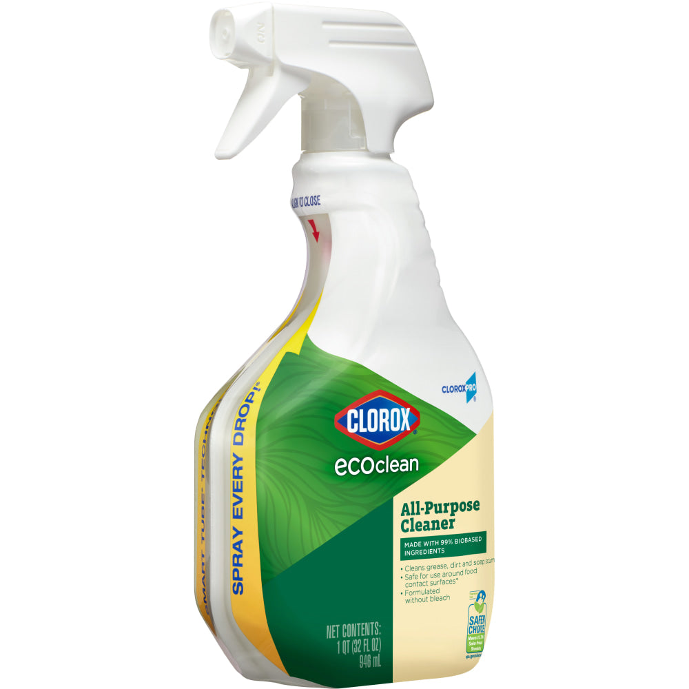 Clorox CloroxPro EcoClean All-Purpose Cleaner Spray Bottle, 32 Oz