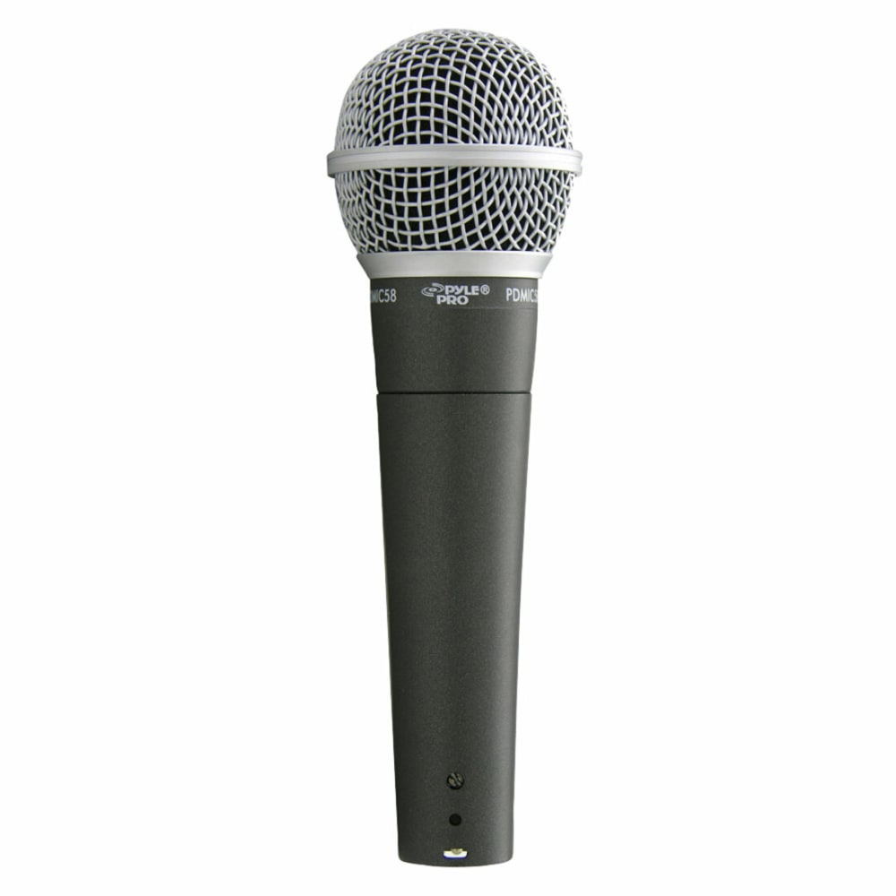 PylePro PDMIC58 Wired Dynamic Microphone - 15 ft - 50 Hz to 15 kHz - 600 Ohm -54 dB - Handheld - XLR