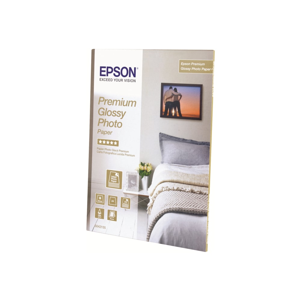 Epson Premium Photo Paper, C, 17in x 22in, Glossy, 25 Sheets