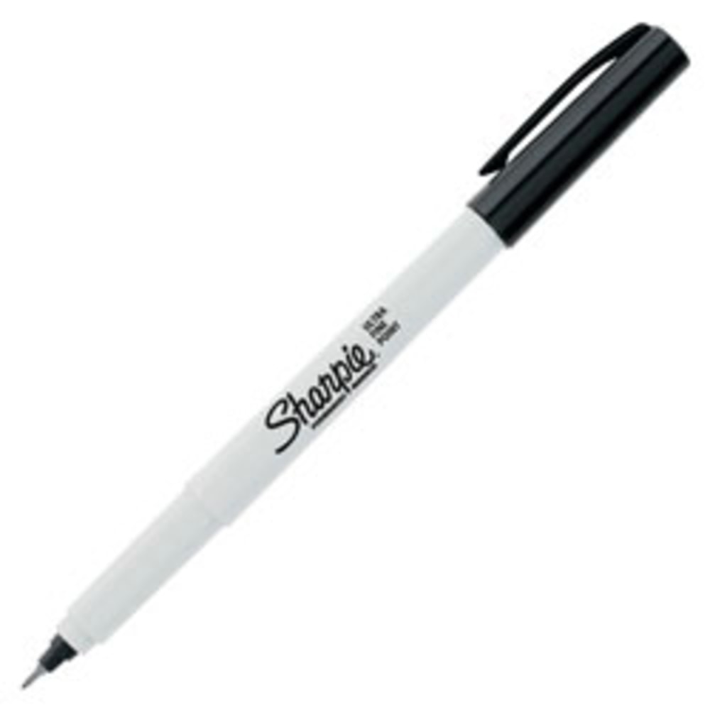 Sharpie Permanent Ultra-Fine Point Marker, Black