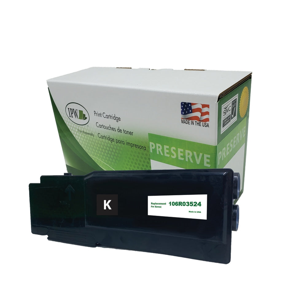 IPW Preserve Remanufactured Black Extra-High Yield Toner Cartridge Replacement For Xerox 106R03524, 106R03524-R-O