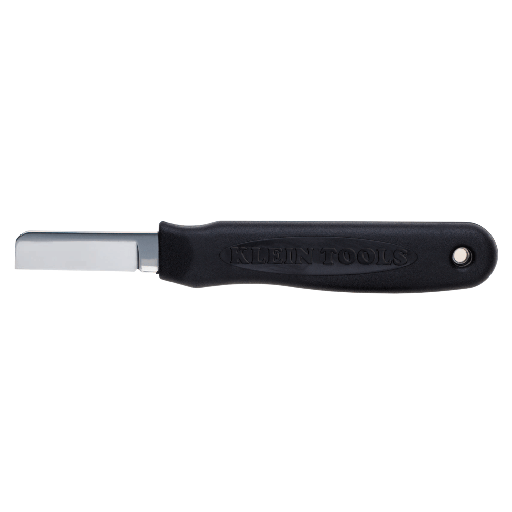 Cable-Slicer Knives, 6 1/4 in, Steel Blade, Black