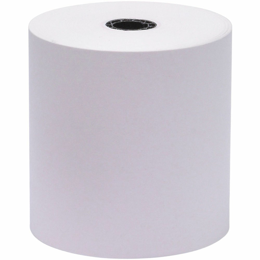 ICONEX 1-ply Blended Bond Paper Roll - 3in x 165 ft - 50 / Carton - White