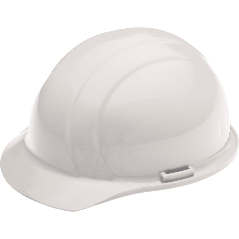 SKILCRAFT Easy Quick-Slide Cap Safety Helmet, White (AbilityOne 8415-00-935-3139)