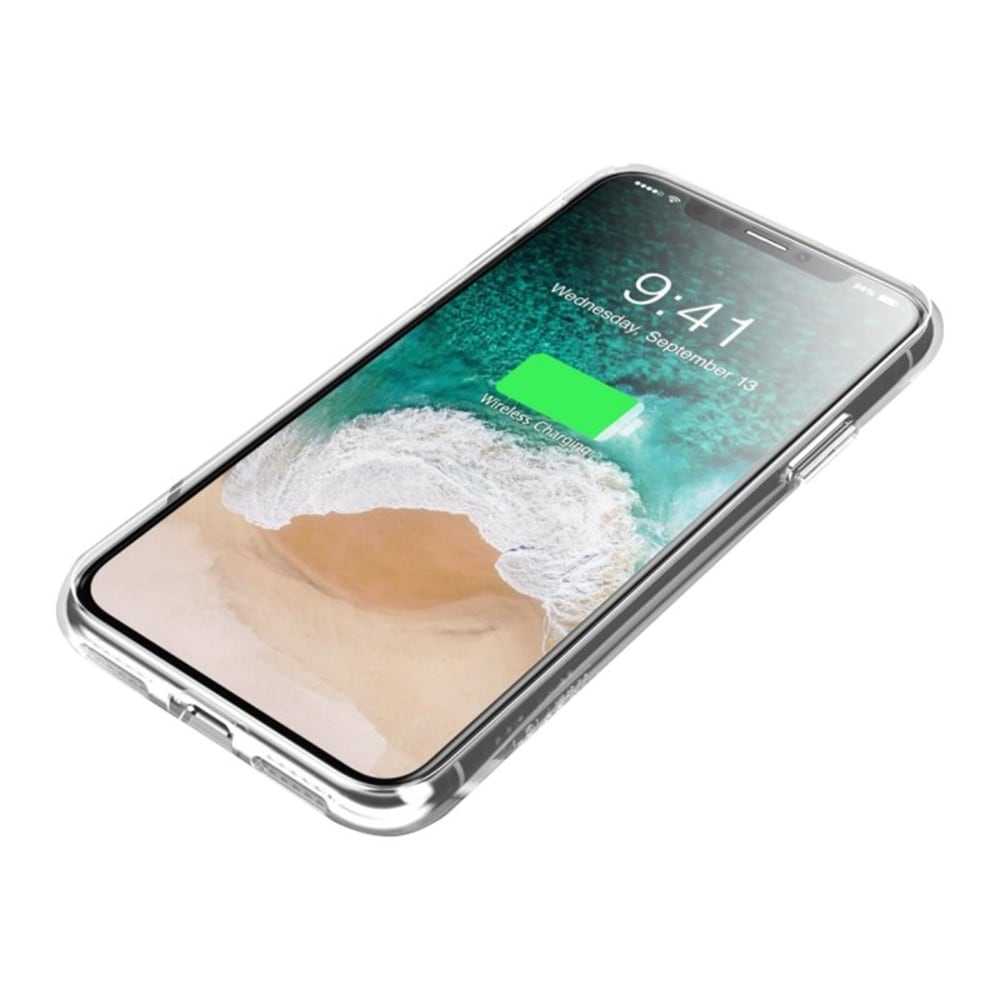 i-Blason Halo Scratch Resistant Hybrid - Back cover for cell phone - clear - for Apple iPhone X, XS