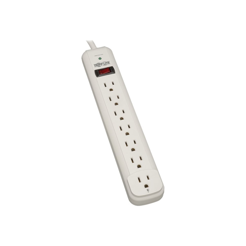 Tripp Lite Protect It! Seven-Outlet Surge Suppressor, White