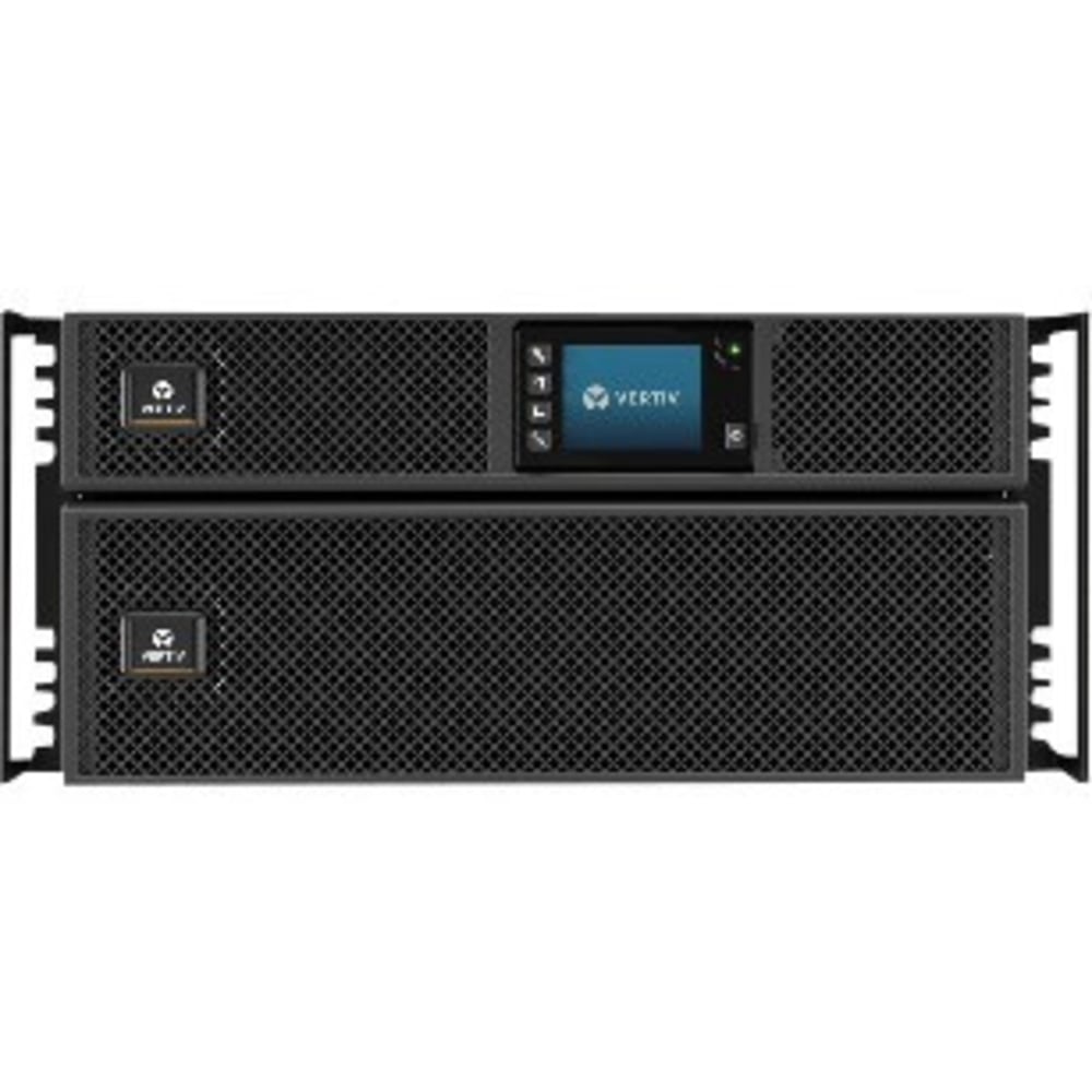 Vertiv Liebert GXT5 UPS - 10kVA/10kW 230V | Online Rack Tower Energy Star - Double Conversion | 5U | Built-in RDU101 Card| Color/Graphic LCD| 3-Year Warranty