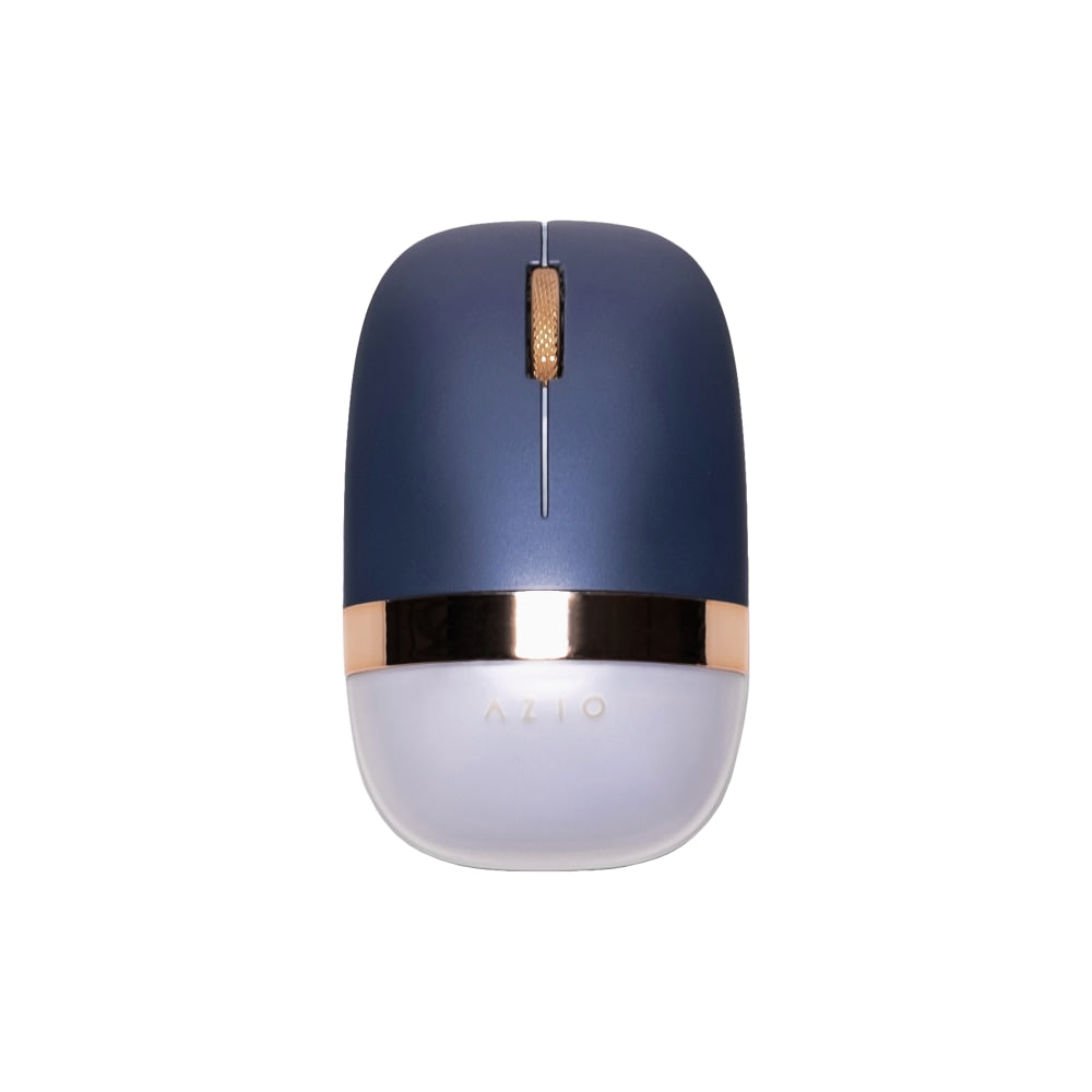 Azio IZO BT 5.0 Optical Mouse, Full Size, Blue Iris, AZI917800F058