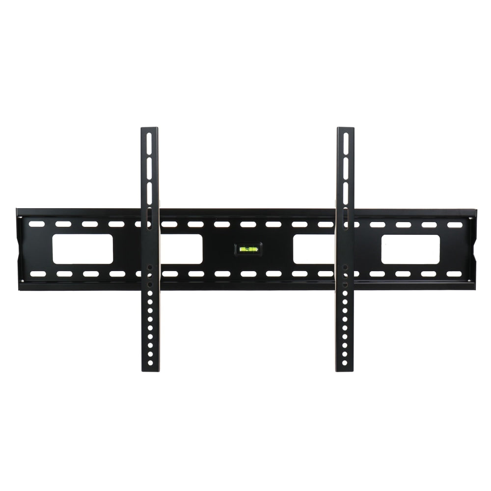 MegaMounts Fixed Wall Mount With Bubble Level For 37 - 100in Screens, Black