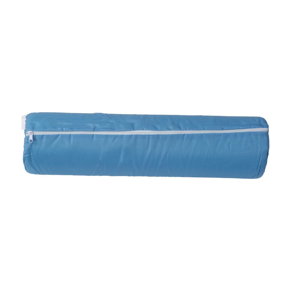 DMI Lightweight Comfort Foam Roll Support Pillow, 3 1/2in x 19in, Blue