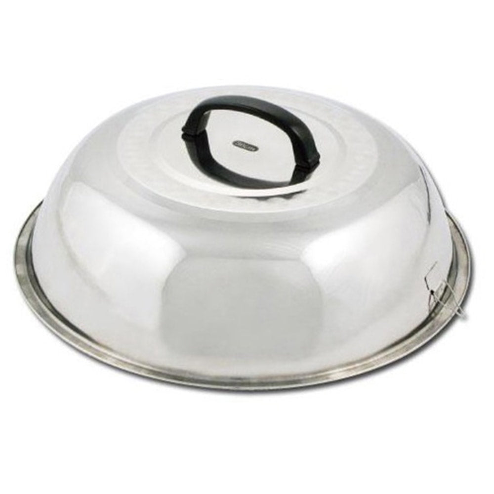 Winco Wok Cover, 17-3/4in, Silver