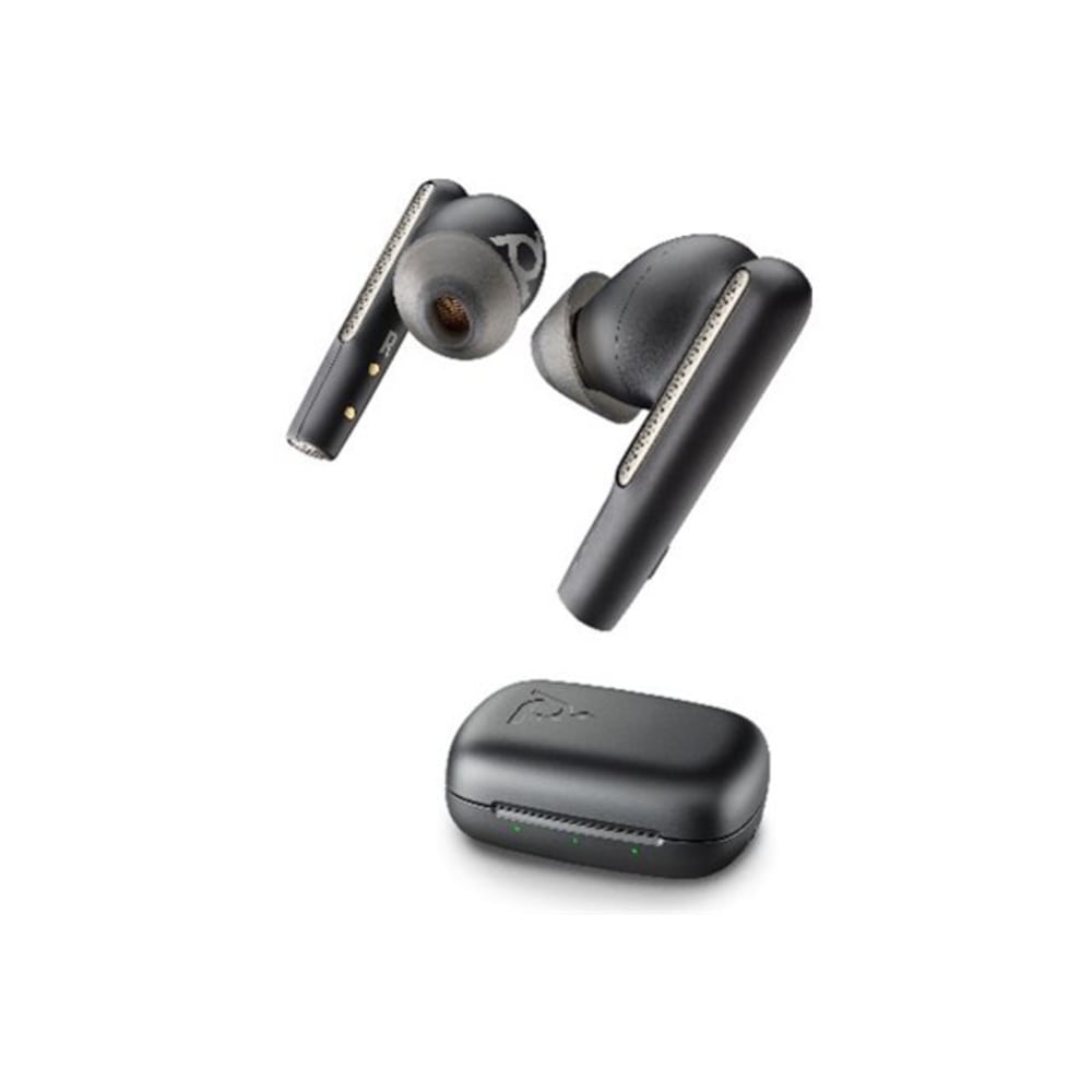 Poly Voyager Free 60 - True wireless earphones with mic - in-ear - Bluetooth - active noise canceling - carbon black