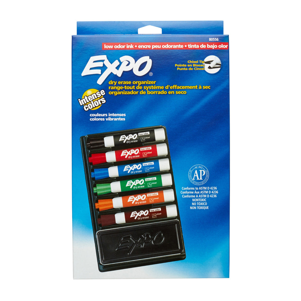 EXPO Low-Odor Dry-Erase Organizer Kit, Pack Of 7