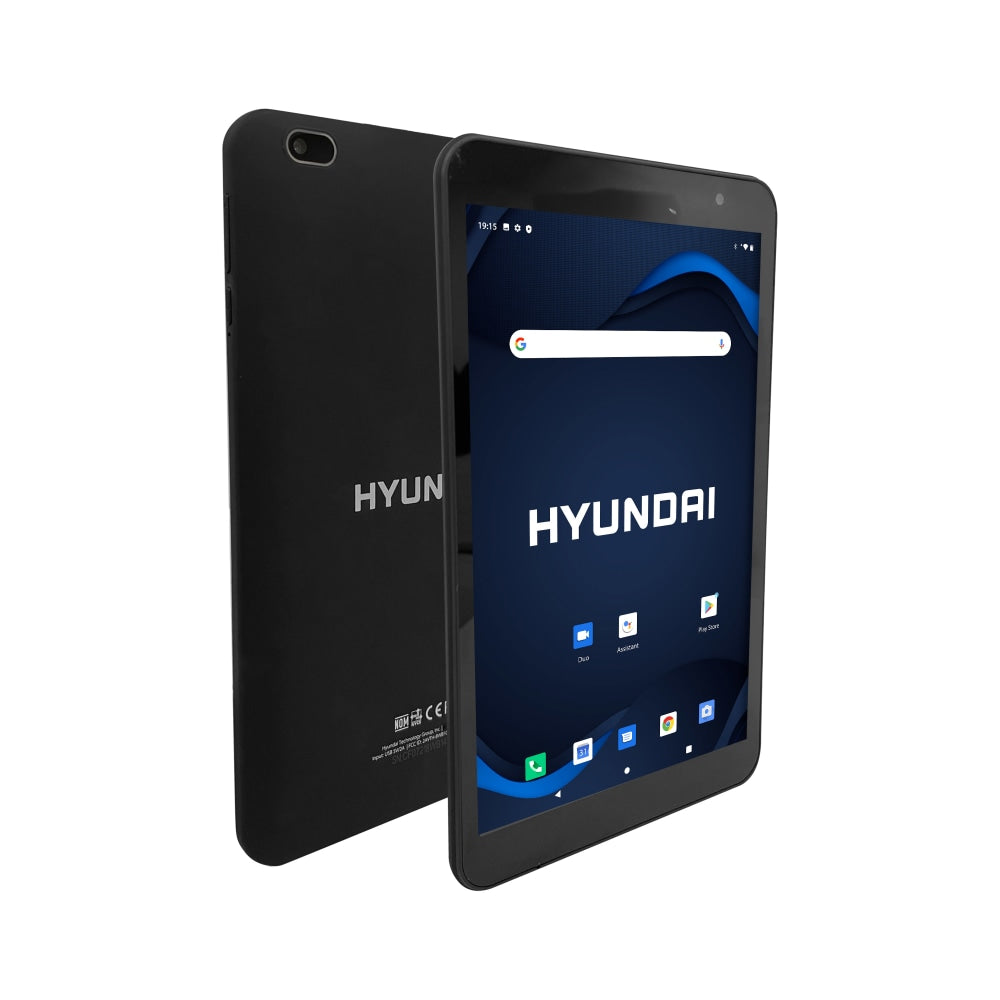 Hyundai HYtab Plus 8WB1 Wi-Fi Tablet, 8in Screen, 2GB Memory, 32GB Hard Drive, Android 11 Go, Black