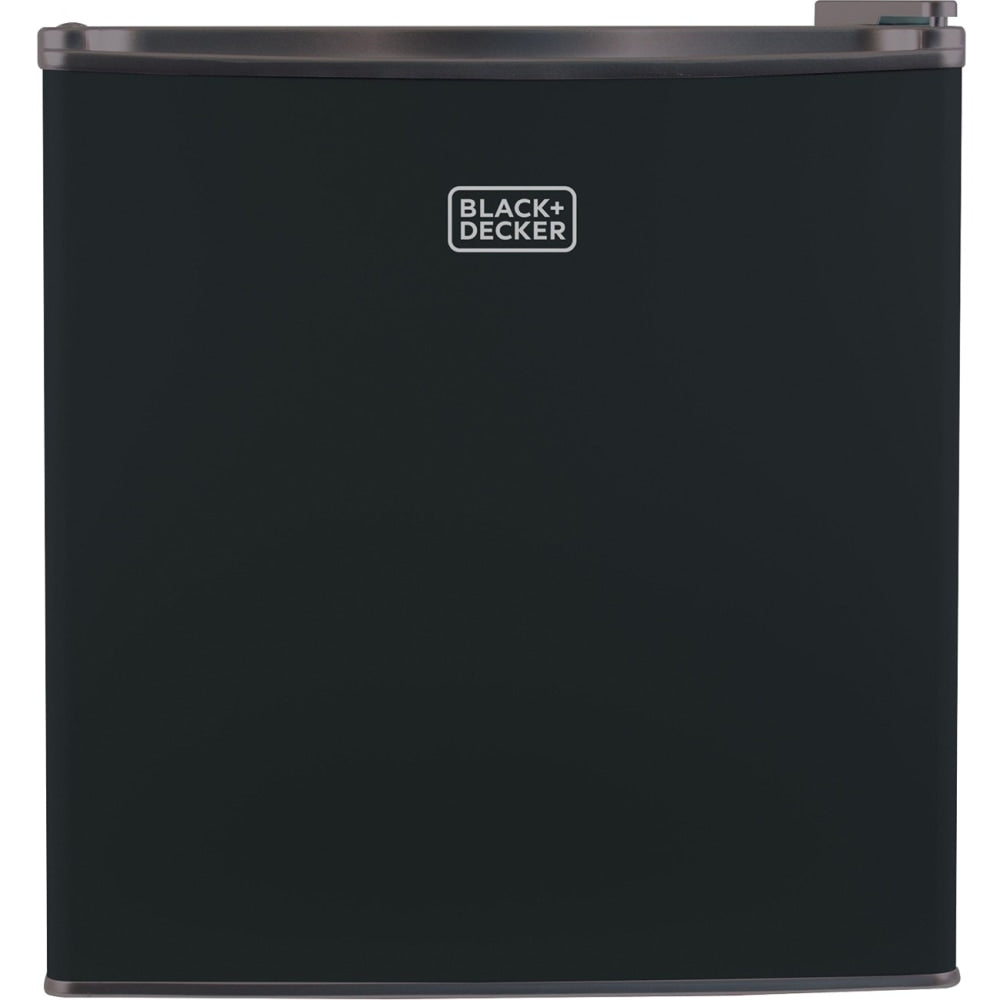 Black+Decker BCRK17B 1.7 Cubic-ft Refrigerator/Freezer (Black) - 1.70 ft³ - Reversible - Black