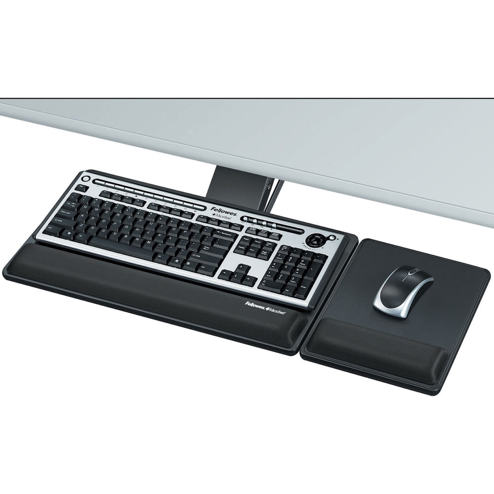 Fellowes Designer Suites Premium Keyboard Tray, Black